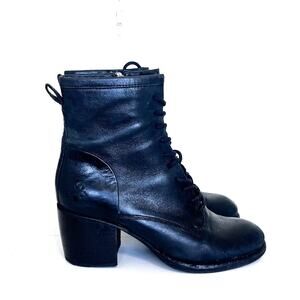 Patricia Nash Sicily Womens Granny Boots Size 7.5M Black Victorian Witchy Combat